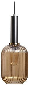 Подвесной светильник Loft it Iris 1 черный арт. 2071-A+BL