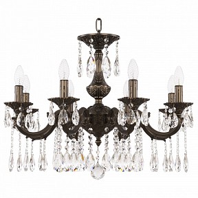 Подвесная люстра Bohemia Ivele Crystal AL7801 бронза арт. AL78101/8/210 A PD