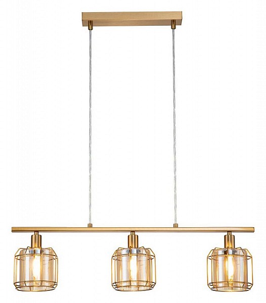 Подвесной светильник Escada Midland коричневый арт. 10188/3S Brass