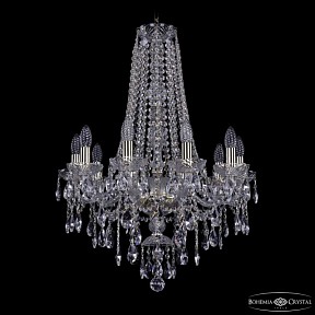 Подвесная люстра Bohemia Ivele Crystal 1415 золото арт. 1415/10/200/h-75 G