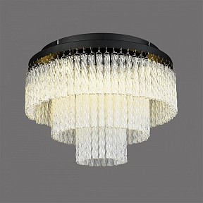 Потолочная люстра Lumion Spirals черный арт. 6576/11CR