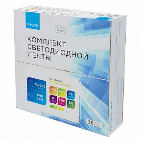 Лента светодиодная Apeyron Electrics  белый арт. 10-57