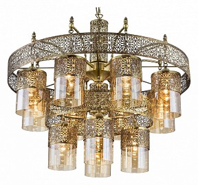 Подвесная люстра Citilux Эмир бронза арт. CL467193
