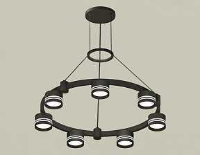 Подвесная люстра Ambrella Light XR черный арт. XR92051603