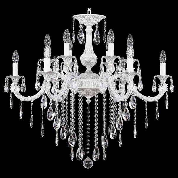 Подвесная люстра Bohemia Ivele Crystal AL7918 металл арт. AL79118/12/285 B WMN