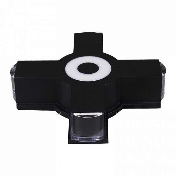 Накладной светильник Reluce  черный арт. 08231-9.2-005U LED3W+4*3W RGB BK