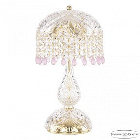Настольная лампа декоративная Bohemia Ivele Crystal 1478 золото арт. 14781L1/22 G V7010