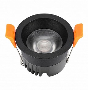 Встраиваемый светильник iLedex Technical Mars черный арт. DIM 107-7W-D64-4000K-24DG-BK