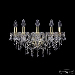 Бра Bohemia Ivele Crystal 1403 золото арт. 1403B/5/160 G