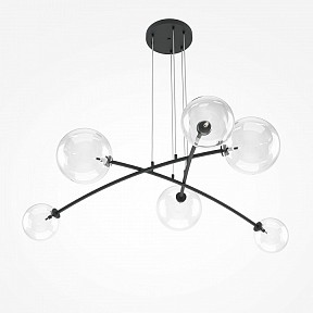 Подвесная люстра Maytoni Mood черный арт. MOD172PL-06B