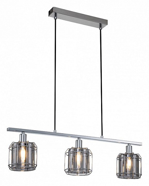 Подвесной светильник Escada Midland серый арт. 10188/3S Chrome