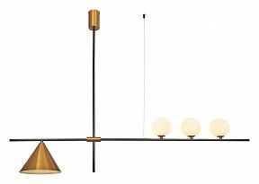 Светильник на штанге Indigo Breve разноцветный арт. 12023/4R Brass