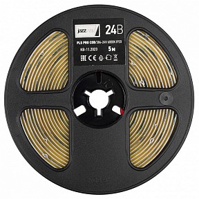 Лента светодиодная Jazzway PLS PRO  арт. PLS PRO COB/384-24V - 6000K IP20 5m
