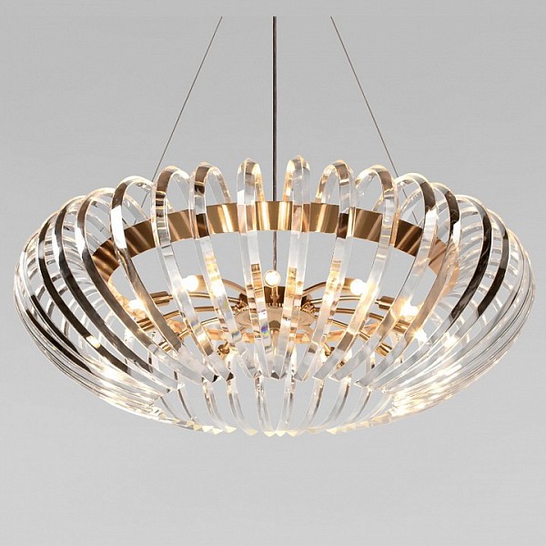 Подвесная люстра Loft it Dakota желтый арт. 10300/800 French gold