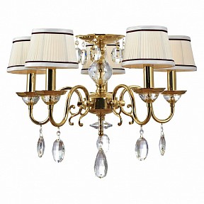 Подвесная люстра Wertmark Victoria золото арт. WE349.05.303