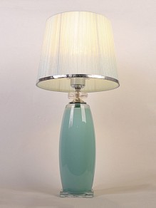 Настольная лампа декоративная Manne TL.7815 хром арт. TL.7815-1 TIFFANI