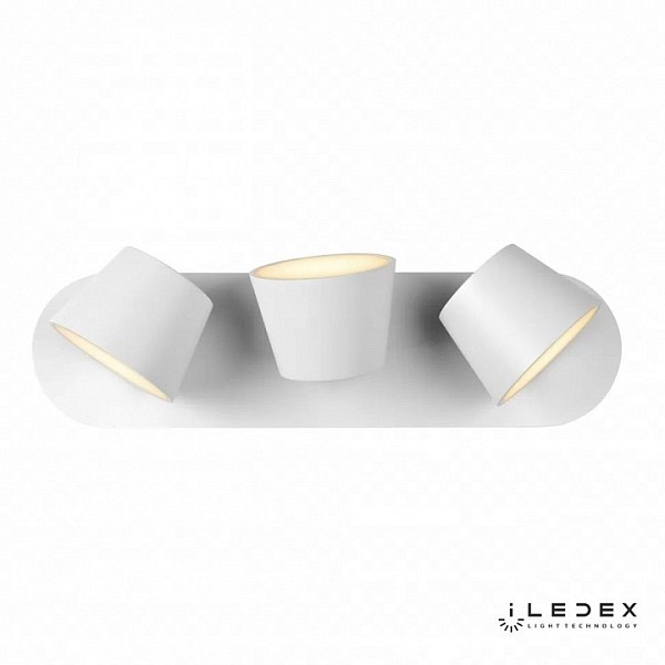 Бра iLedex Flexin белый арт. W1118-3AS WH