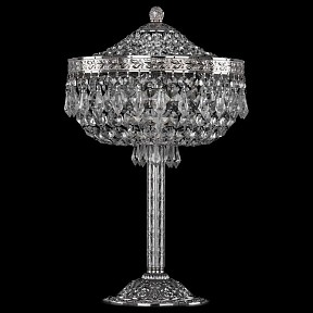 Настольная лампа декоративная Bohemia Ivele Crystal 1927 металл арт. 19271L6/25IV Ni