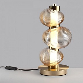 Настольная лампа декоративная Odeon Light Bruco латунь арт. 5095/12TL