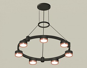 Подвесная люстра Ambrella Light XR черный арт. XR92051503