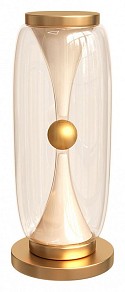 Настольная лампа декоративная Divinare Sterzo латунь арт. 1244/17 TL-20