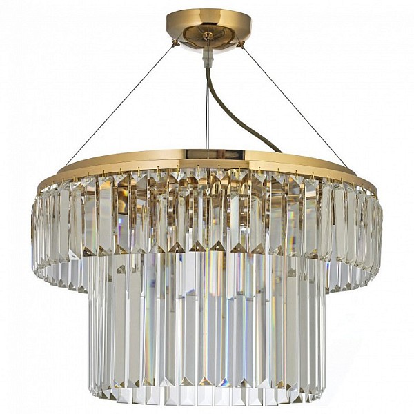 Подвесная люстра Arti Lampadari Enio золото арт. Enio E 1.5.D50.100 GP