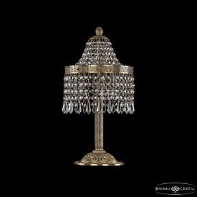 Настольная лампа декоративная Bohemia Ivele Crystal 1920 золото арт. 19201L6/H/20IV Pa Drops