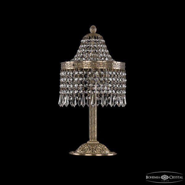 Настольная лампа декоративная Bohemia Ivele Crystal 1920 золото арт. 19201L6/H/20IV Pa Drops