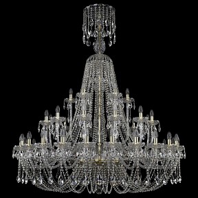 Подвесная люстра Bohemia Art Classic 11.21 золото арт. 11.21.24+12+6.530.XL-170.Gd.Sp