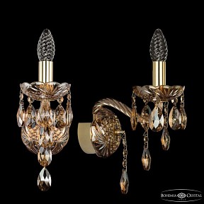 Бра Bohemia Ivele Crystal 1415 золото арт. 1415B/1/141 G M721