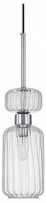 Подвесной светильник Escada Gloss серый арт. 1141/1S Chrome/Clear
