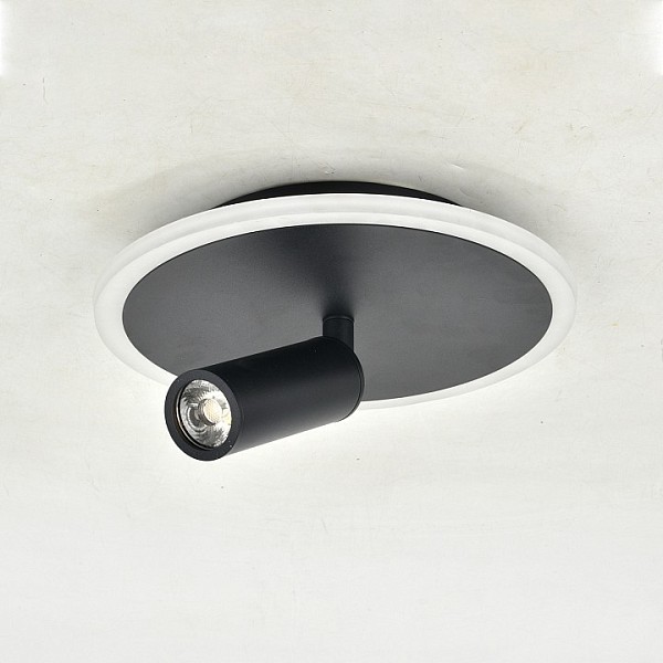 Светильник на штанге Escada 20046LED черный арт. 20046SMA/01LED BK