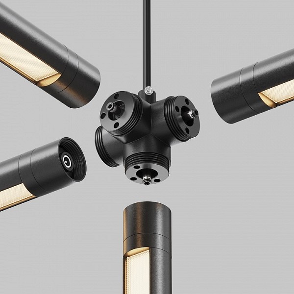 Соединитель для треков Maytoni Technical  черный арт. CA019L4C-P-B