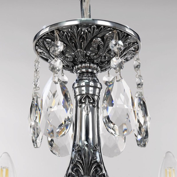 Подвесная люстра Bohemia Ivele Crystal AL7901 никель арт. AL79101/6/175 B NB