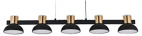 Подвесной светильник Indigo Traforo золото арт. 11059/5PL Black