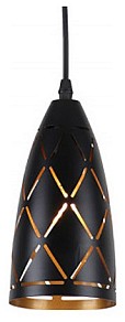 Подвесной светильник Imex MD.2962 черный арт. MD.2962-1-P BK+GD