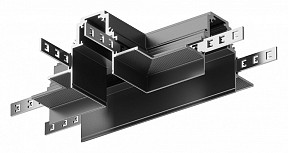 Соединитель для треков Maytoni Accessories for tracks Gravity черный арт. TRA010CT-42B