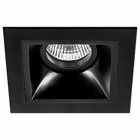 Встраиваемый светильник Lightstar Domino черный арт. D51707