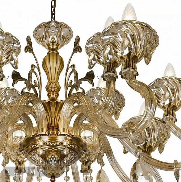 Подвесная люстра iLamp Asia бронза арт. 61082-8+4 BR