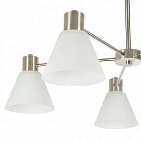 Люстра на штанге MyFar Paola никель арт. MR2630-5C