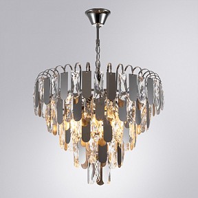 Подвесная люстра Arte Lamp Vivien серый арт. A2719SP-6CC
