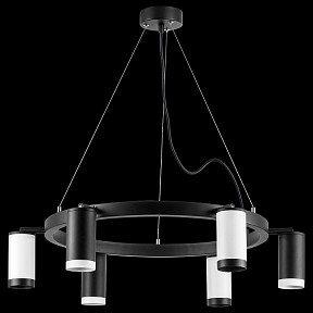 Подвесная люстра Lightstar Rullo черный арт. LR01637336376