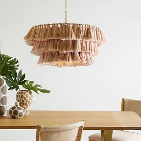 Подвесная люстра Imperiumloft Tassel латунь арт. TASSEL01