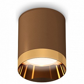 Накладной светильник Ambrella Light XS коричневый арт. XS6304011