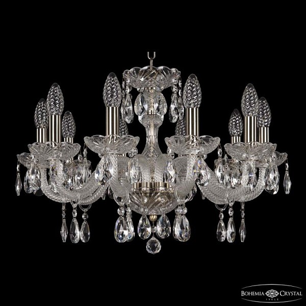 Подвесная люстра Bohemia Ivele Crystal 117 неокрашенный арт. 117/10/195 Pa