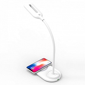 Настольная лампа офисная Ambrella Light DE белый арт. DE588
