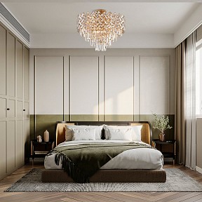 Люстра на штанге Arte Milano Sorrento-8019 золото арт. 378019/9/50/570 GD
