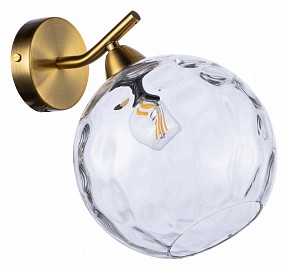 Бра Indigo Memoria коричневый арт. 11003/1W Clear
