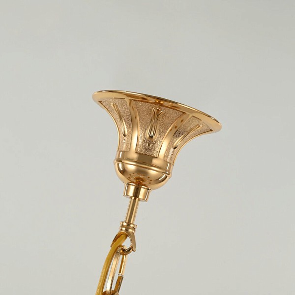 Подвесная люстра Bohemia Ivele Crystal AL77 золото арт. AL77101/6/175 B G