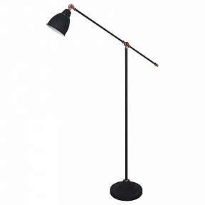 Торшер Arte Lamp Braccio черный арт. A2054PN-1BK